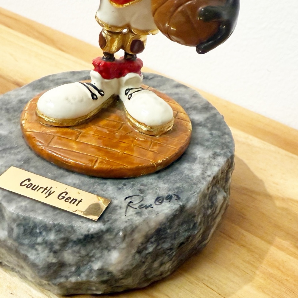 LOONEY TUNES Wil E. Coyote Vintage ‘93 Courtly Gent Statue Ron Lee LE 191/1000 - Picture 6 of 10